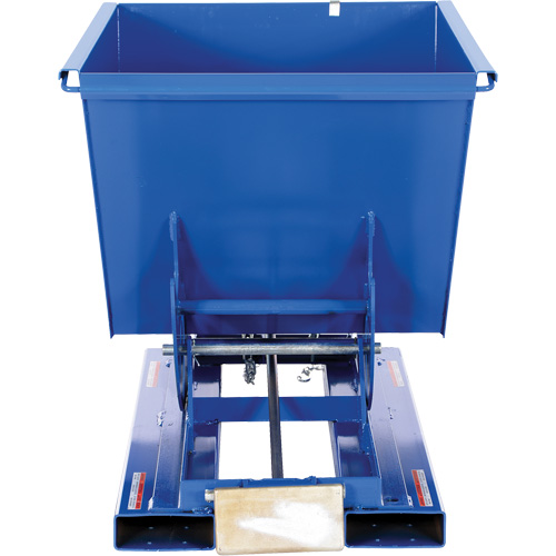 Self-Dumping Hopper, Steel, 1/2 cu.yd., Blue Seagulf Marine Industries Inc.