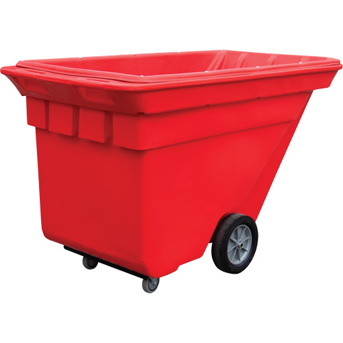 Techtruck Tilt Truck, Polyethylene, 5/8 cu. yd., 1000 lbs. Load Capacity Seagulf Marine Industries Inc.