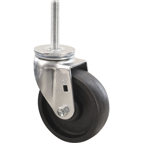 Roulette Emaxx RollX, Pivotant, Diam&egrave;tre 4" (101,6 mm), Capacit&eacute; 1200 lb (544,3 kg) Seagulf Marine Industries Inc.