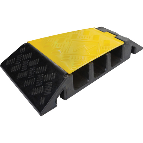 Powerhouse Heavy-Duty Right Turn Cable Protector, 3 Channels, 12" L x 19.75" W x 3" H Seagulf Marine Industries Inc.