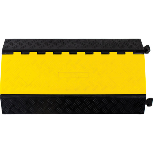 Powerhouse Heavy-Duty Straight Cable Protector, 3 Channels, 36" L x 19.75" W x 3" H Seagulf Marine Industries Inc.