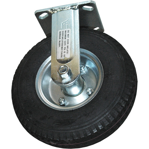 Roulette pneumatique rigide pour chariot &agrave; plateforme Seagulf Marine Industries Inc.