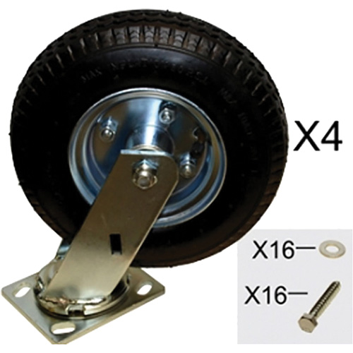Platform Truck Pneumatic Caster Replacement Kit Seagulf Marine Industries Inc.