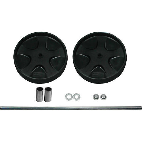 Janitor Cart Wheel & Axle Kit Seagulf Marine Industries Inc.