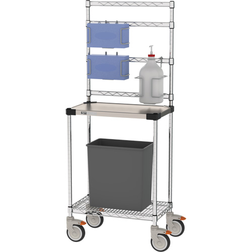 Sanitizer Station, Stainless Steel, 24" x 60" x 14", 900 lbs. Capacity Seagulf Marine Industries Inc.