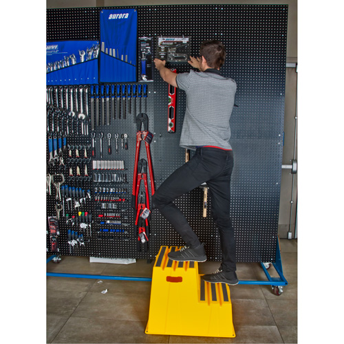 Industrial Step Stool, 2 Steps, 26" x 22-7/16" x 19-11/16" High Seagulf Marine Industries Inc.
