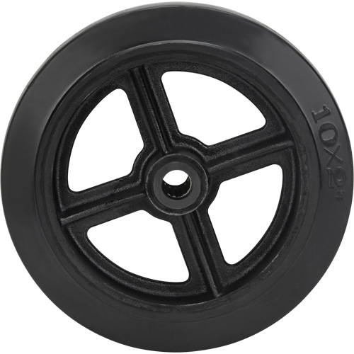 Mold-On Rubber Wheel, 10" (254 mm) Dia. x 2" (50.8 mm) W, 948 lbs. (430 kg) Capacity Seagulf Marine Industries Inc.