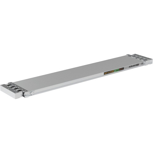 Telescoping Work Plank, 108" W x 12" D, 250 lbs. Capacity, Knocked Down Seagulf Marine Industries Inc.
