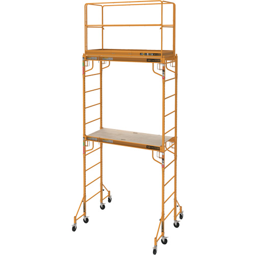 Complete 12' Drywall Baker Scaffold Tower Set, 58-1/2" D x 183" H Seagulf Marine Industries Inc.