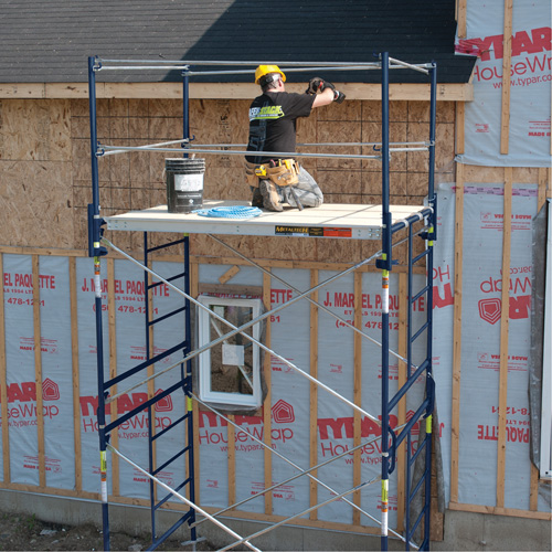 Complete Scaffold Tower with Casters, 66-2/10" D x 177-1/2" H Seagulf Marine Industries Inc.