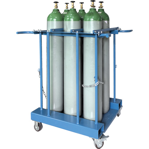 6-Cylinder Forklift Cylinder Storage Caddy Seagulf Marine Industries Inc.
