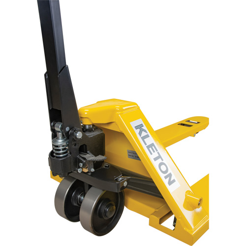 Steel Wheel Pallet Truck, Steel, 48" L x 27" W, 5500 lbs. Capacity Seagulf Marine Industries Inc.