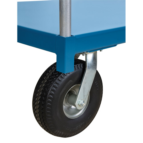  Chariot &agrave; plateforme pour l'ext&eacute;rieur, 72" lo x 36" la x Capacit&eacute; 1200 lb, Roues en Anticrevaison Seagulf Marine Industries Inc.