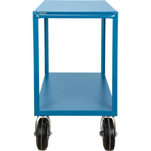 Outdoor Shelf Cart, 2 Tiers, 18" W x 39" H x 33" D, 1200 lbs. Capacity Seagulf Marine Industries Inc.