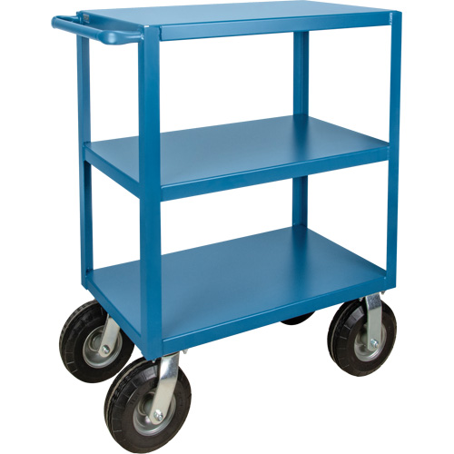 Outdoor Shelf Cart, 3 Tiers, 24" W x 39" H x 39" D, 1200 lbs. Capacity Seagulf Marine Industries Inc.