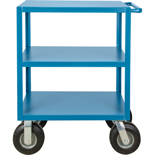 Outdoor Shelf Cart, 3 Tiers, 24" W x 39" H x 39" D, 1200 lbs. Capacity Seagulf Marine Industries Inc.