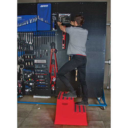 Industrial Step Stool, 2 Steps, 26" x 22-7/16" x 19-11/16" High Seagulf Marine Industries Inc.