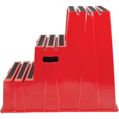 Industrial Step Stool, 3 Steps, 34-13/16" x 22-7/16" x 28-1/2" High Seagulf Marine Industries Inc.
