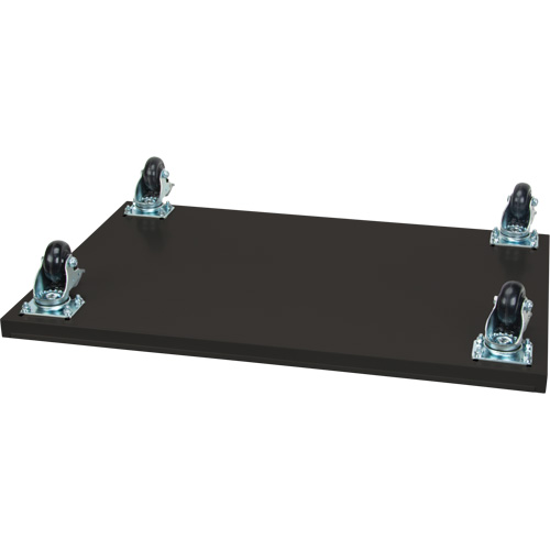 Socle roulant pour armoire, 24" la x 36" p x 1,375" h, Capacit&eacute; de 1000 lb Seagulf Marine Industries Inc.
