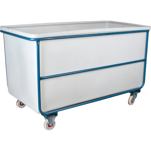 Straight Wall Box Truck, White Polyethylene, 57" L x 34" W x 33" H, 22 cu. ft. Volume, 1000 lbs. Capacity Seagulf Marine Industries Inc.
