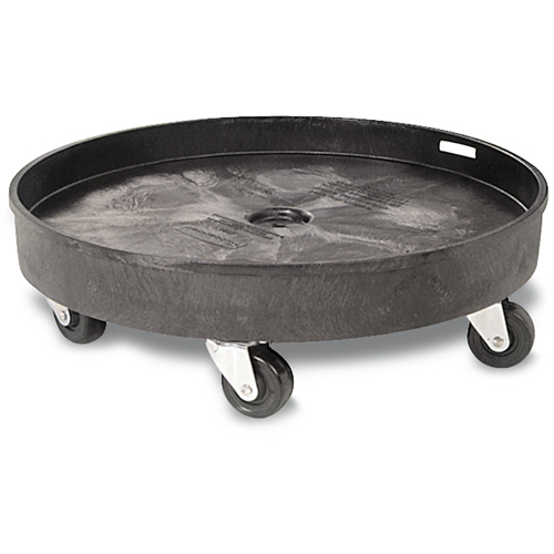 Waste Container Dolly, Polyethylene, Black Seagulf Marine Industries Inc.