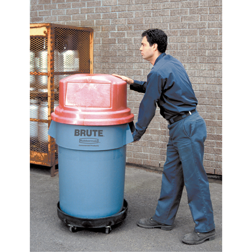 Waste Container Dolly, Polyethylene, Black Seagulf Marine Industries Inc.