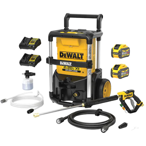 2X20V MAX* Brushless Pressure Washer Kit with FLEXVOLT&reg;, Battery Powered, 1600 PSI, 1.2 GPM Seagulf Marine Industries Inc.