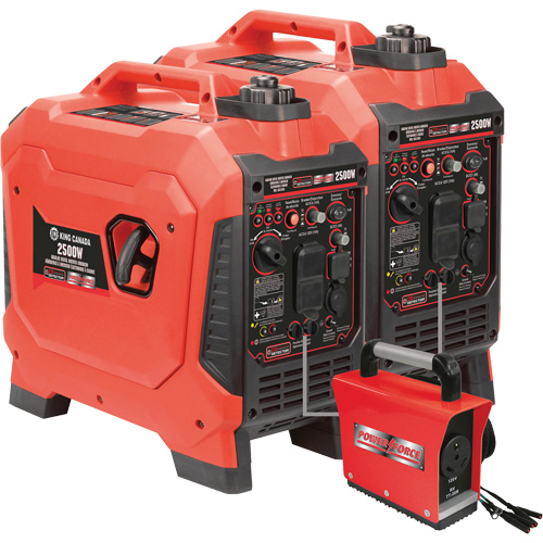 G&eacute;n&eacute;ratrice &agrave; onduleur, Surtension 2500 W, Nominale 1800 W, R&eacute;servoir 4,2 L Seagulf Marine Industries Inc.