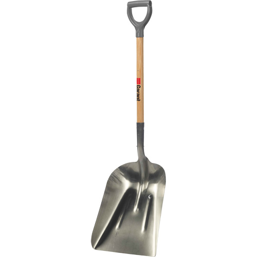 Grain Scoop #8, Wood, Aluminum Blade, D-Grip Handle Seagulf Marine Industries Inc.