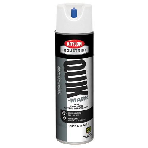 Industrial Quik-Mark Solvent-Based Inverted Marking Paint, 17 oz., Aerosol Can Seagulf Marine Industries Inc.