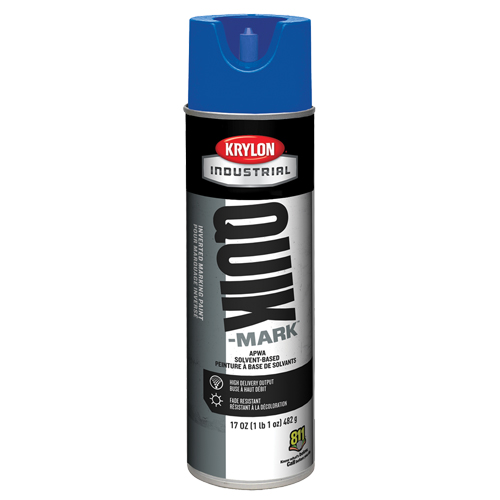 Peinture de marquage industrielle invers&eacute;e &agrave; base de solvant Quik-Mark, 17 oz, Canette a&eacute;rosol Seagulf Marine Industries Inc.