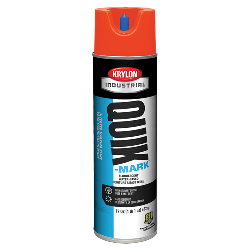 Industrial Quik-Mark Water-Based Inverted Marking Paint, 17 oz., Aerosol Can Seagulf Marine Industries Inc.