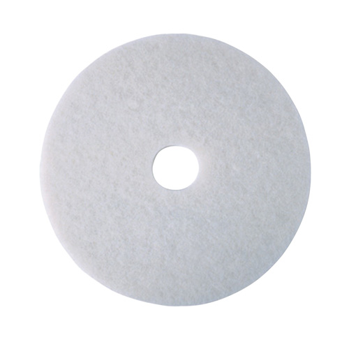 Floor Pad, 17", Polish, White Seagulf Marine Industries Inc.