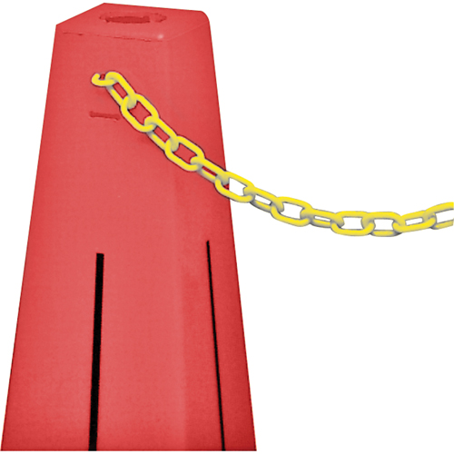 C&ocirc;nes de d&eacute;viation - accessoires, Jaune, Maillon de 2", 20' de long Seagulf Marine Industries Inc.