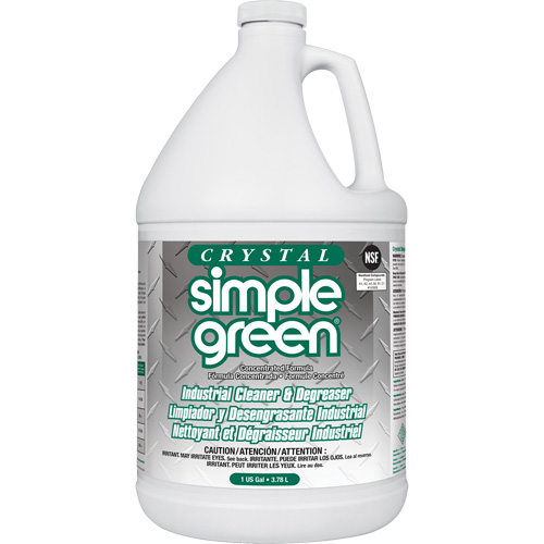 Crystal Simple Green&reg; Industrial Cleaner & Degreaser, 1 gal., Jug Seagulf Marine Industries Inc.