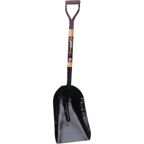 Grain & Coal Scoop Shovel, Wood, Tempered Steel Blade, D-Grip Handle, 27-3/4" Length Seagulf Marine Industries Inc.
