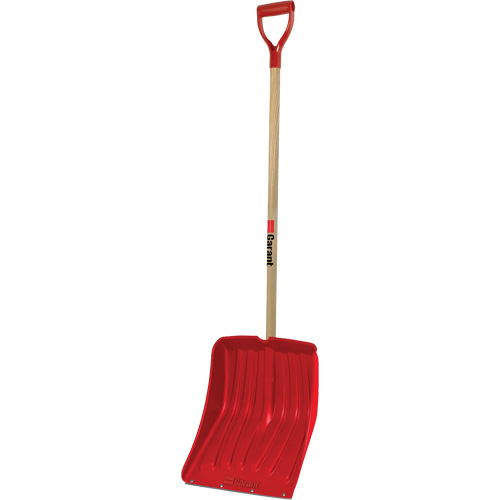 Alpine Snow Shovel, Polypropylene Blade, 13-9/10" Wide, D-Grip Handle, Wearstrip Included Seagulf Marine Industries Inc.
