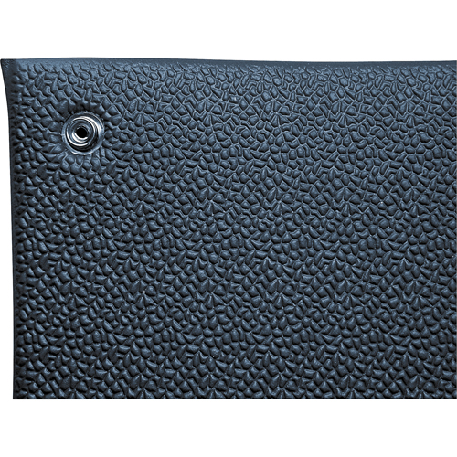 Tapis Comfort-King antistatique, 6' la x 60' lo x 3/8" &eacute;p, Rugueux, Bleu Seagulf Marine Industries Inc.