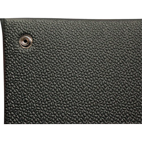 Tapis Comfort-King antistatique, 3' la x 60' lo x 3/8" &eacute;p, Rugueux, Gris Seagulf Marine Industries Inc.