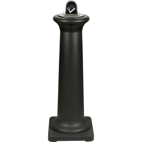 Groundskeeper Tuscan Cigarette Waste Collector, Free-Standing, Metal, 1 US gal. Capacity, 38-1/2" Height Seagulf Marine Industries Inc.