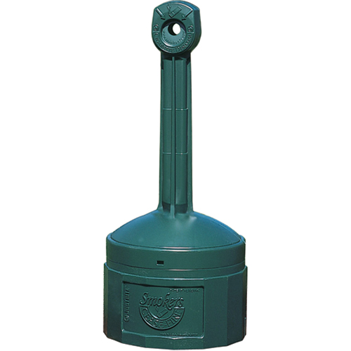 Smokers Cease-Fire&reg; Cigarette Butt Receptacle, Free-Standing, Plastic, 1 US gal. Capacity, 30" Height Seagulf Marine Industries Inc.