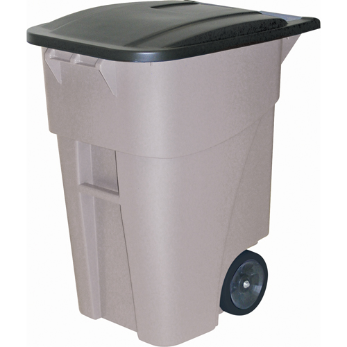 Brute&reg; Roll Out Containers, Plastic, 50 US gal. Seagulf Marine Industries Inc.