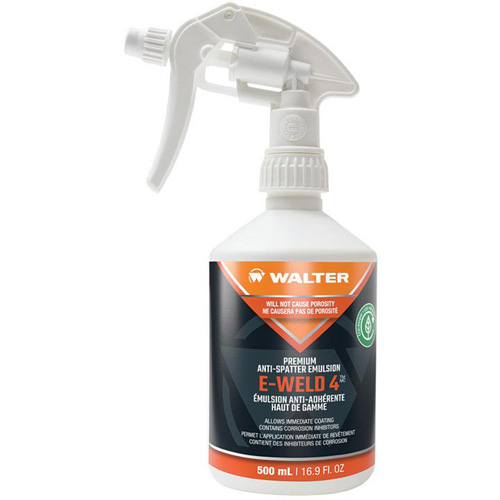 Empty Refillable Trigger Sprayer for E-WELD 4, Round, 500 ml, Plastic Seagulf Marine Industries Inc.