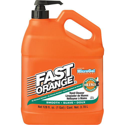 Hand Cleaner, Lotion, 3.78 L, Pump Bottle, Orange Seagulf Marine Industries Inc.