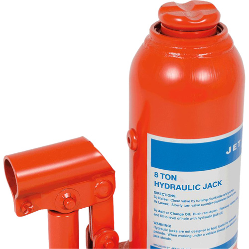 JHJ-8 Crics &agrave; bouteille pour usage tr&egrave;s intensif, 8 tonne(s), 15-3/8" Hauteur &eacute;lev&eacute;e Seagulf Marine Industries Inc.