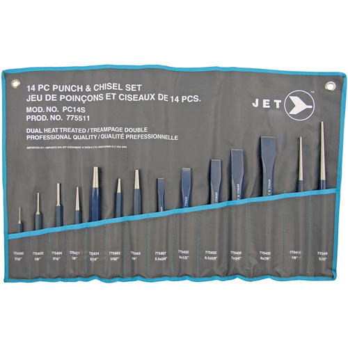 Jeu de poinçons et ciseaux, 14 morcea Seagulf Marine Industries Inc.