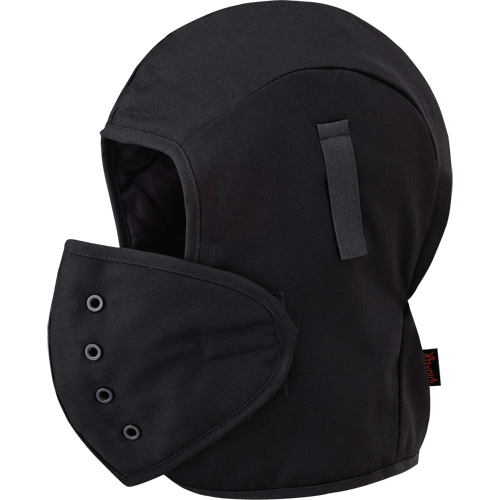 566A Flame Resistant Quilted Hardhat Liner, Black, Cotton Seagulf Marine Industries Inc.