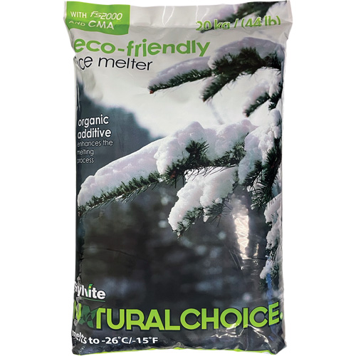 Produits de d&eacute;glaçage Natural Choice, Sac, 44 lb(20 kg), Point de fonte -26°C (-14,8°F) Seagulf Marine Industries Inc.