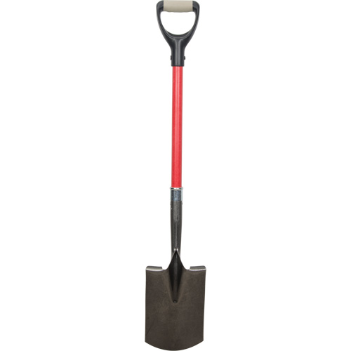 Heavy-Duty Shovels, Fibreglass, Carbon Steel Blade, D-Grip Handle, 30-1/2" Long Seagulf Marine Industries Inc.