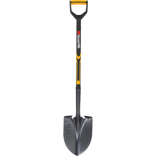 Pelle ronde Pro, Lame Acier durci, Fibre de verre, Manche Prise en D Seagulf Marine Industries Inc.